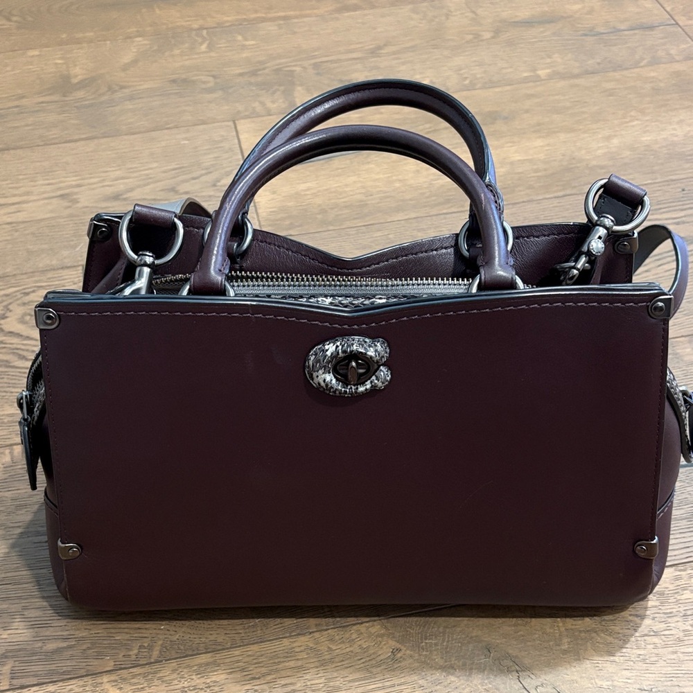 Coach 1941 Mason Carryall Oxblood Leather